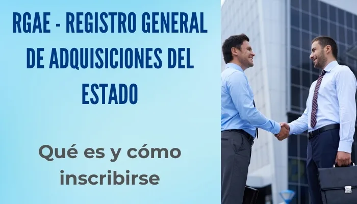 que es el Registro General de Adquisiciones del Estado, como inscribirse, información