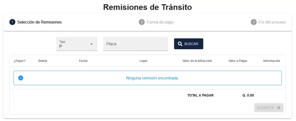consulta multas de tránsito Antigua Guatemala en línea