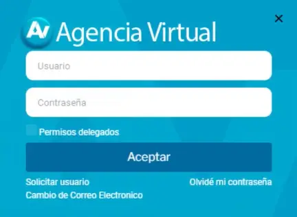 acceder a agencia virtual para constancia exencion iva