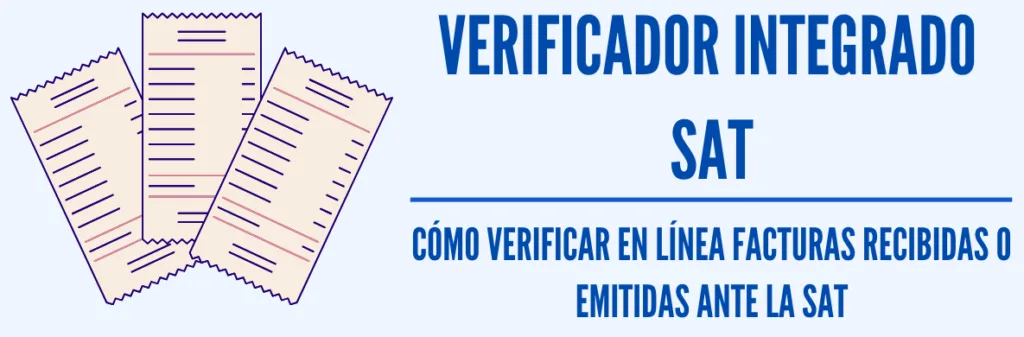 verificador integrado SAT para la verificación en línea de facturas recibidas o emitidas según NIT emisor