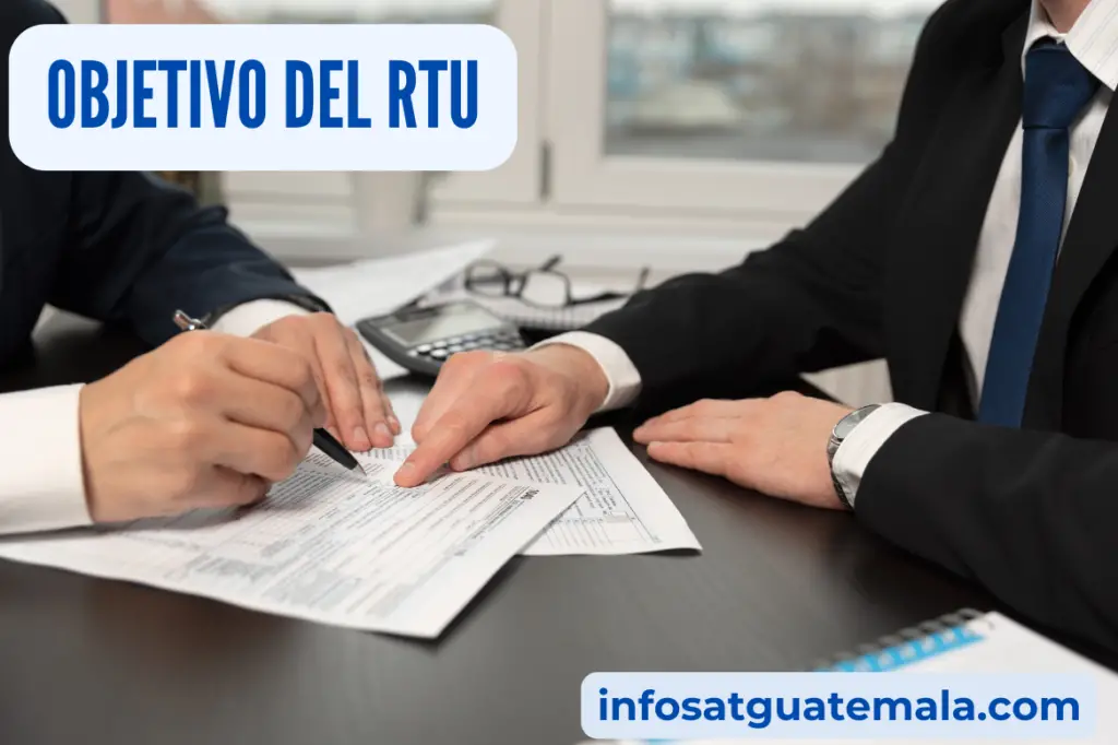 que significa RTU en Guatemala y cuál es el objetivo del RTU para los contribuyentes